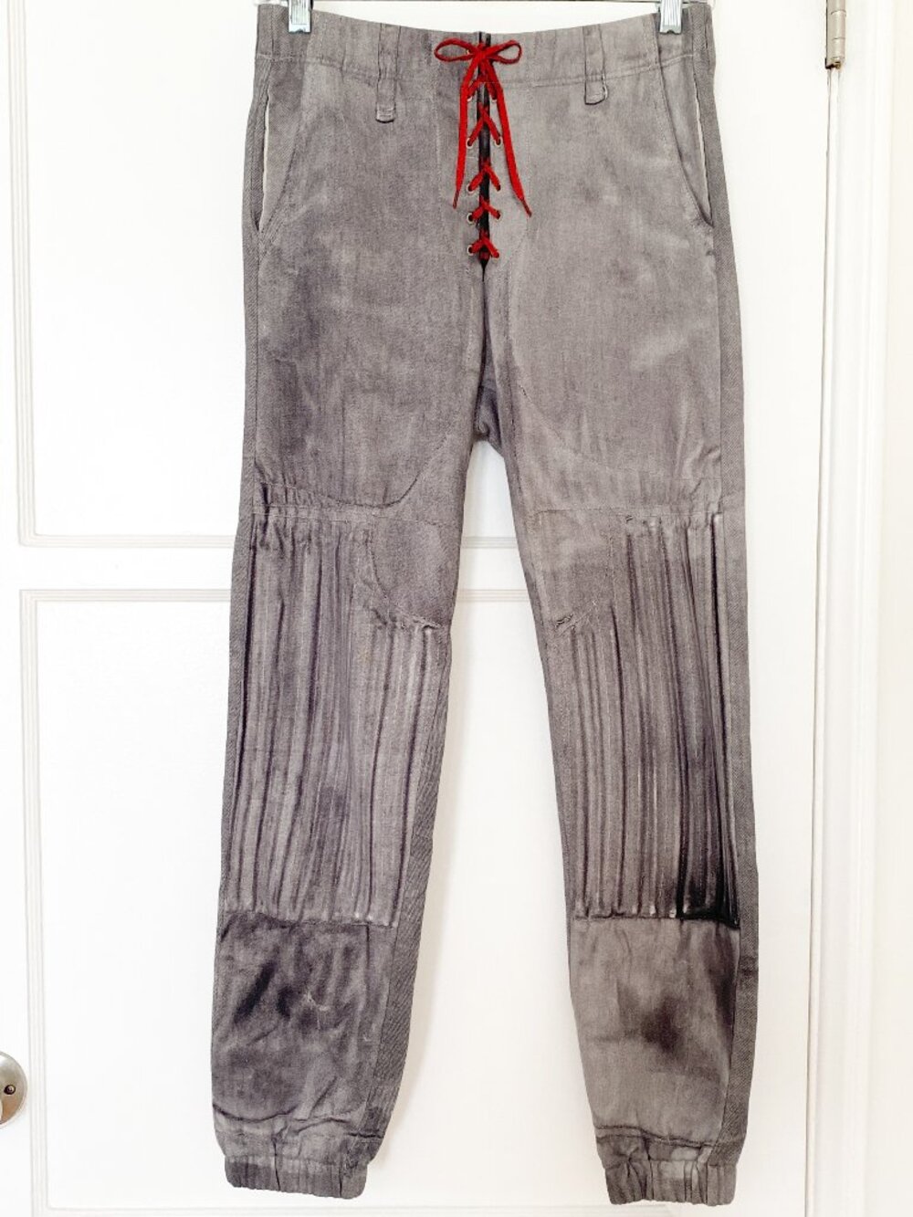 Rare Rag & Bone Pajama Jean in Quarterback Jersey Sweatpants Miramar Printed XS
